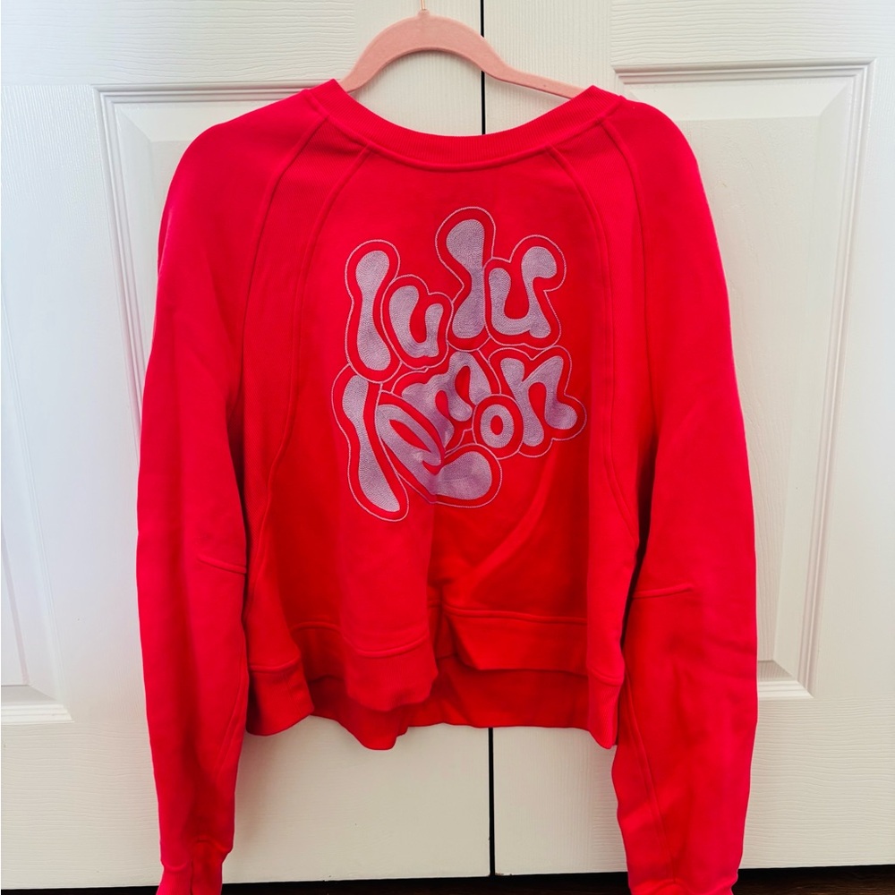 Lululemon Pink Sweatshirt